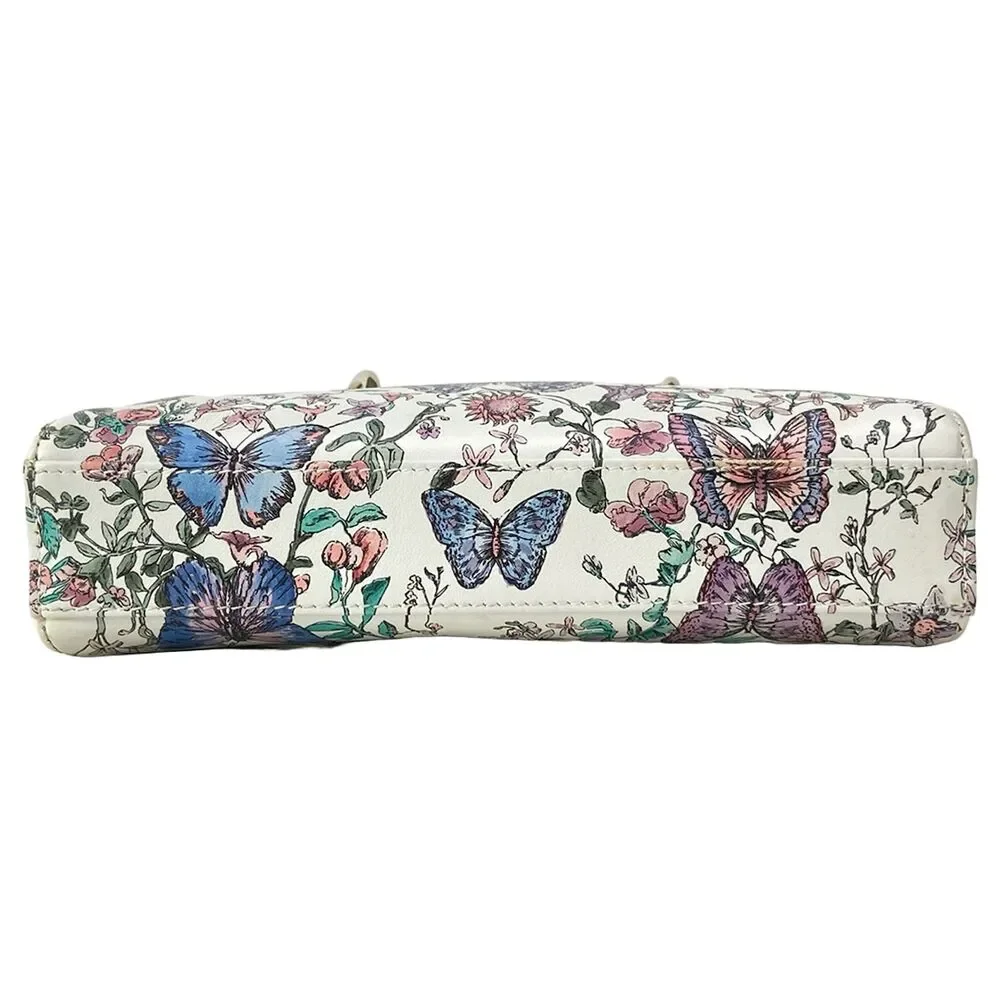 Christian Dior Lady D-Joy Bag Small/Lady D-Joy Handbag White Multi Pink